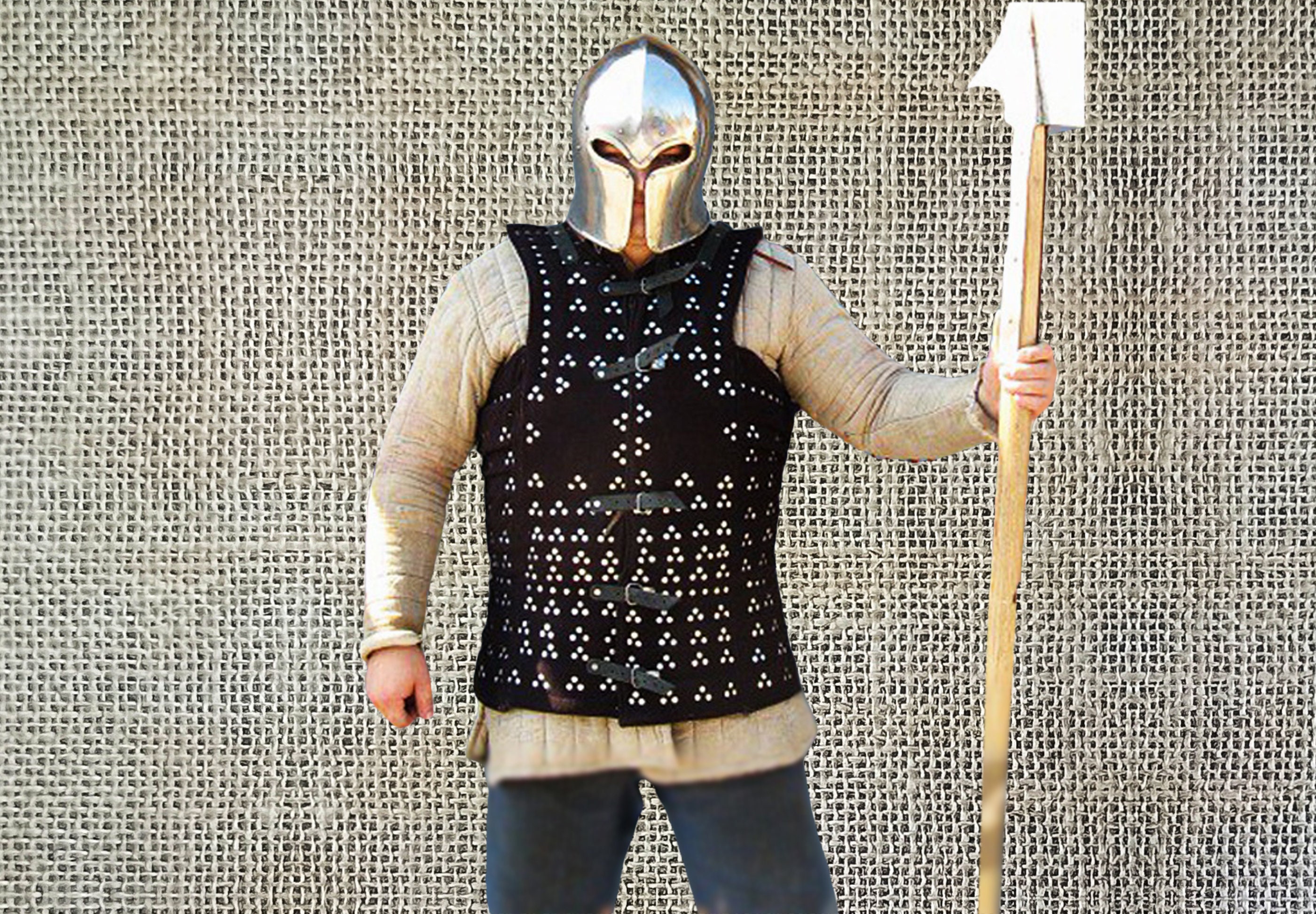 Shadiversity Brigandine Armor Set eva Foam, Medieval Warrior