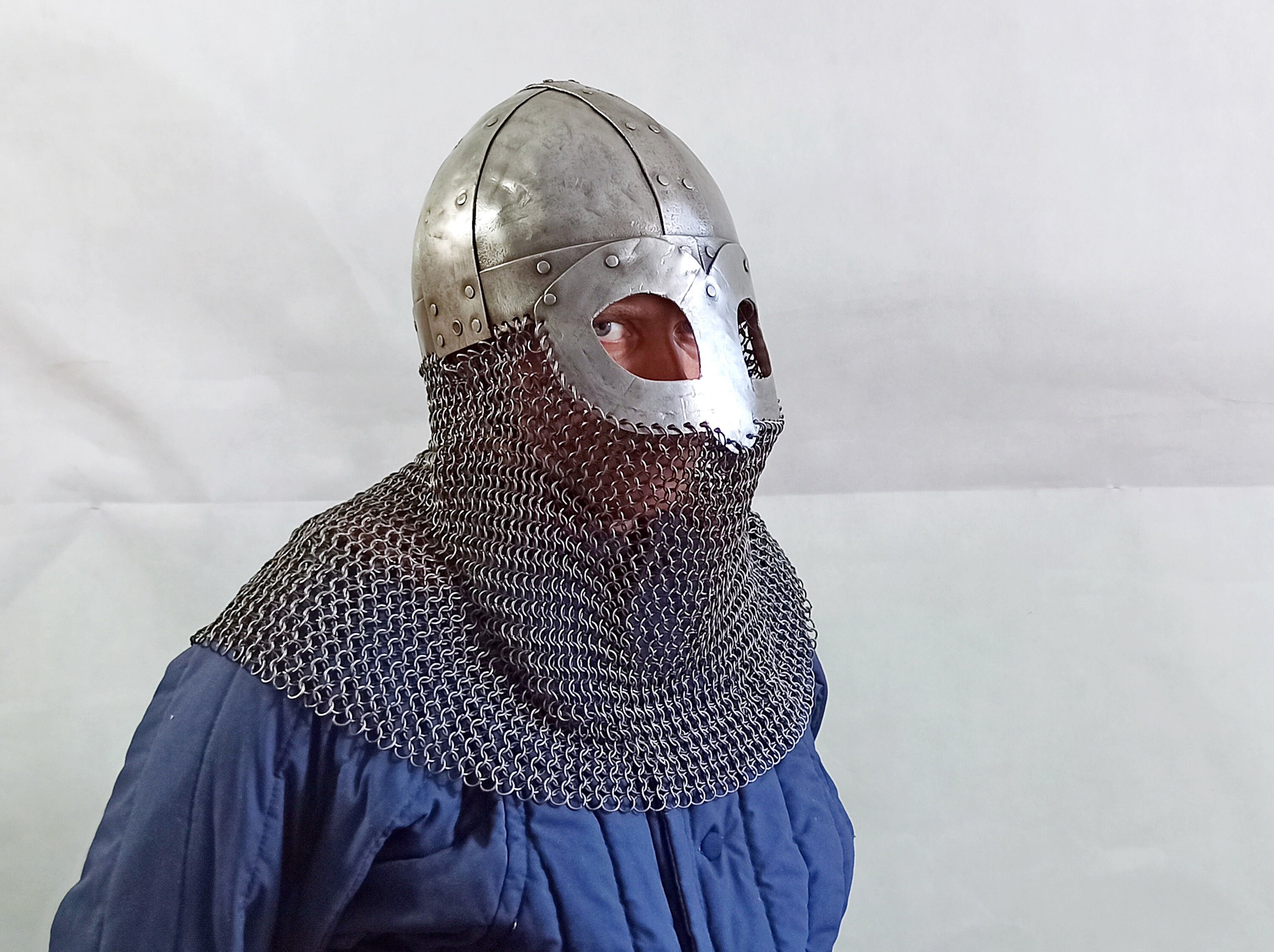Details about   Medieval Gjermundbu Helmet Armor Greek With Stand With Chain Mail HALLOWEEN GIFT 