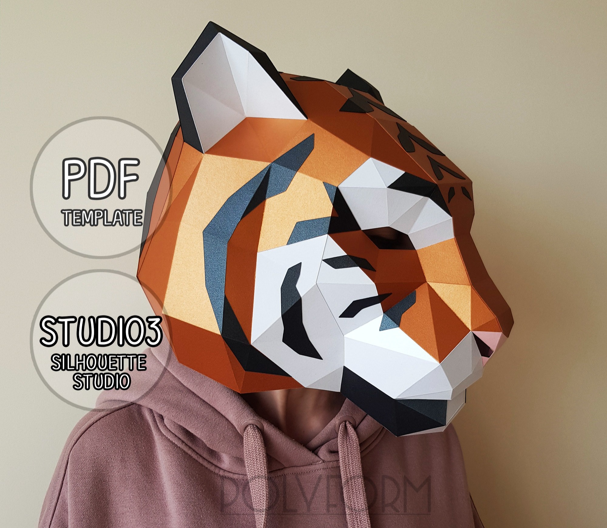 tiger mask printable