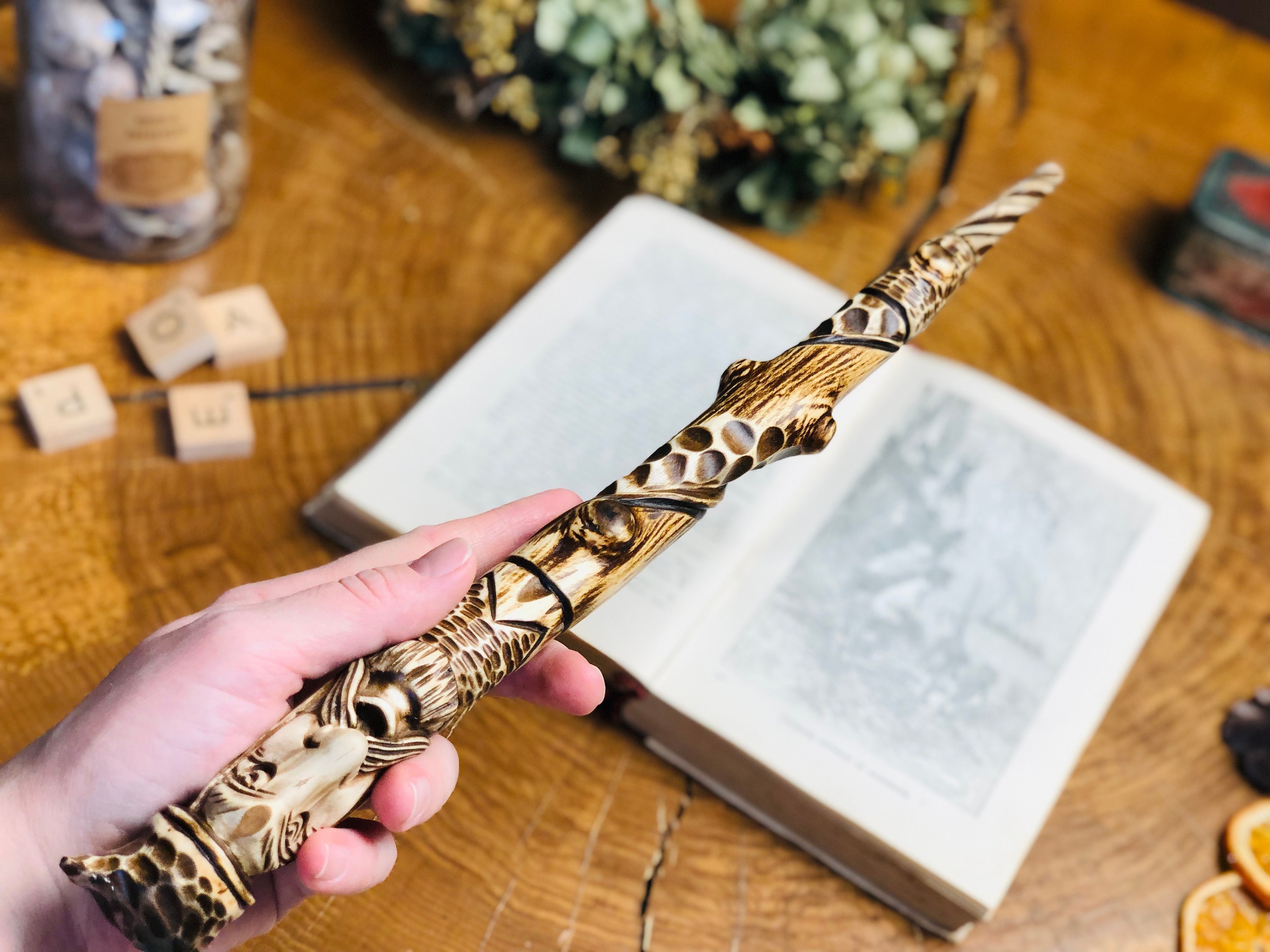 Wizard School Wand Epoxy Resin Pens