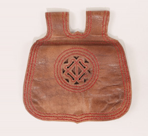 Medieval Belt Purse Koshel, Moscow Replica Belt Bag, Russian Historical Leather Belt Bag, 15th Century Men's Wallet, Reenactment Pouch