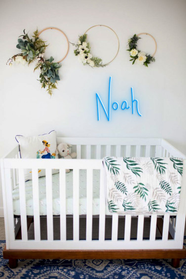 neon name signs nursery