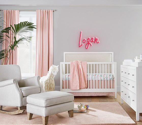 neon name signs nursery