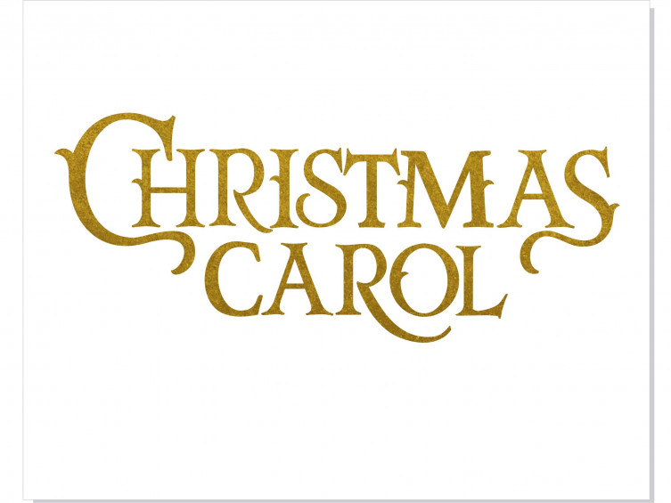 Christmas Carol Font SVG Cricut, Christmas Carol Font OTF, Christmas ...