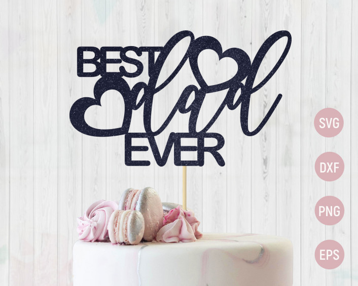 Girl Best Dad SVG Cut File