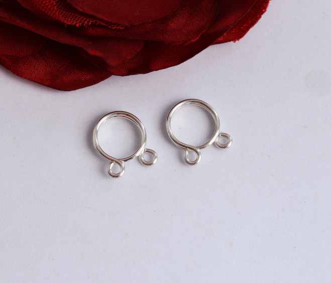 Non-Piercing Nipple Rings BDSM Fake Piercings 115988 in online ...