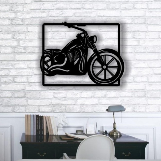 Download Motorcycle Wall Panel Lasercut File 3d Puzzle Vector Laser Cut Vector Glowforge Svg Cdr Dxf 43981 In Online Supermarket Sol
