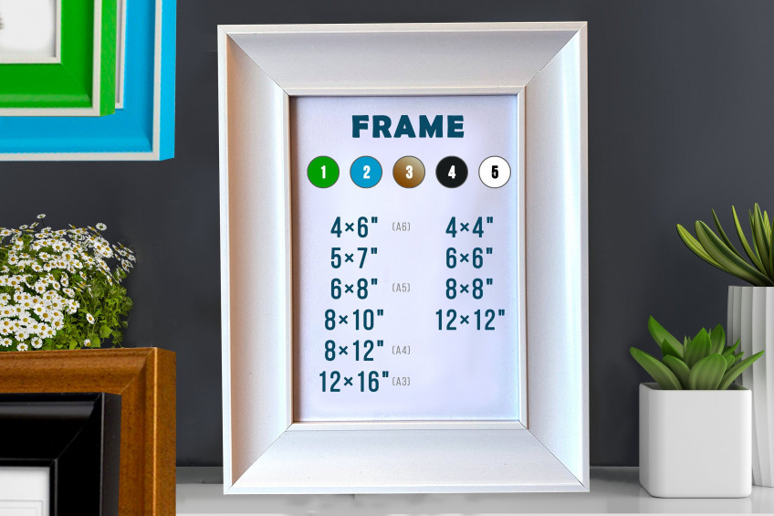 classic frame drawing