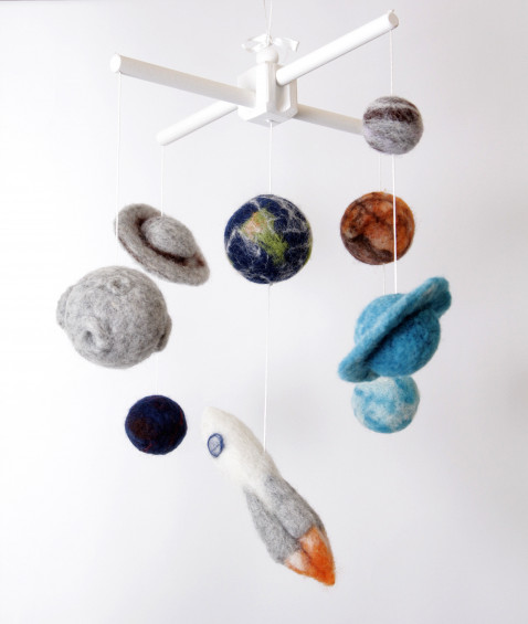 Planet Ceiling Baby Mobile