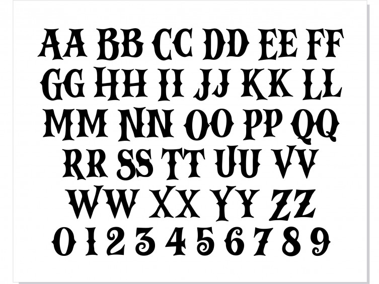 OLD ENGLISH FONT Svg, Old English Alphabet Svg, Old English Letters and  Numbers Svg for Cricut 