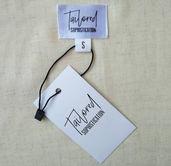  Custom Clothing Label Tags, Custom Hang Tags