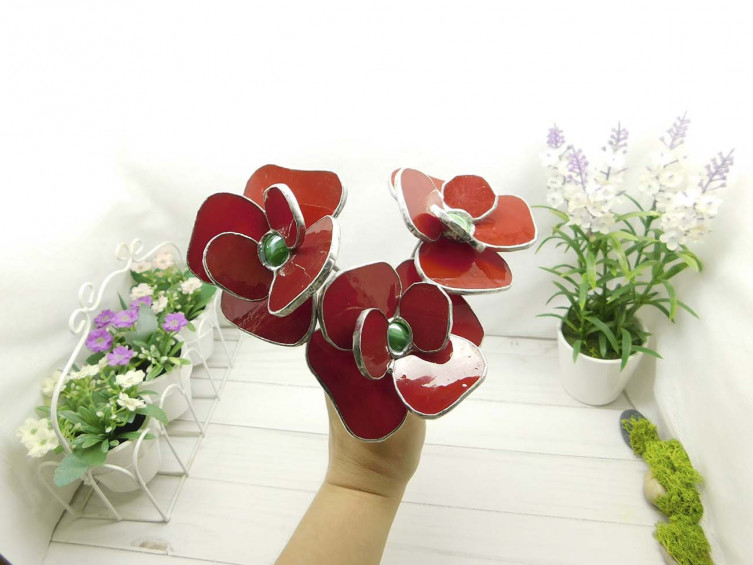Floral Suncatcher -  - Glass Etching Supplies Superstore