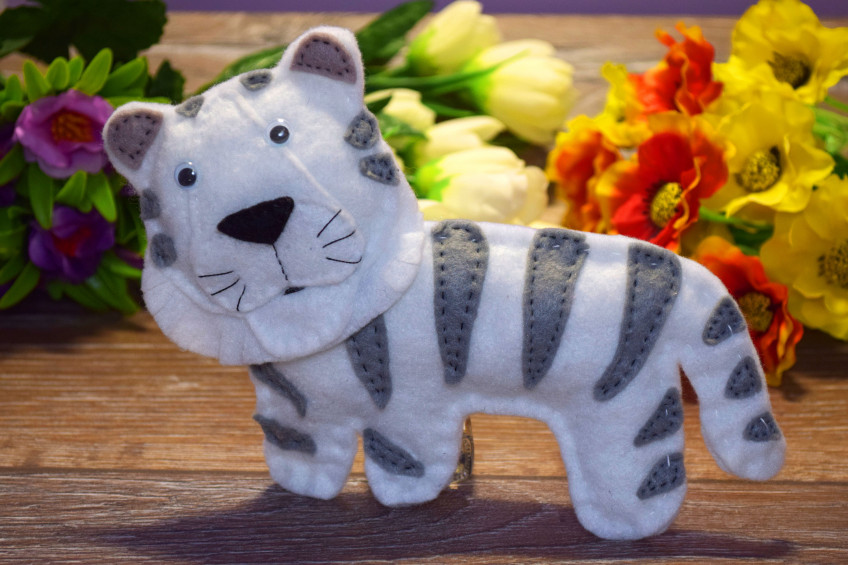 Bengal Tiger Toy, Wildlife Animal Toys